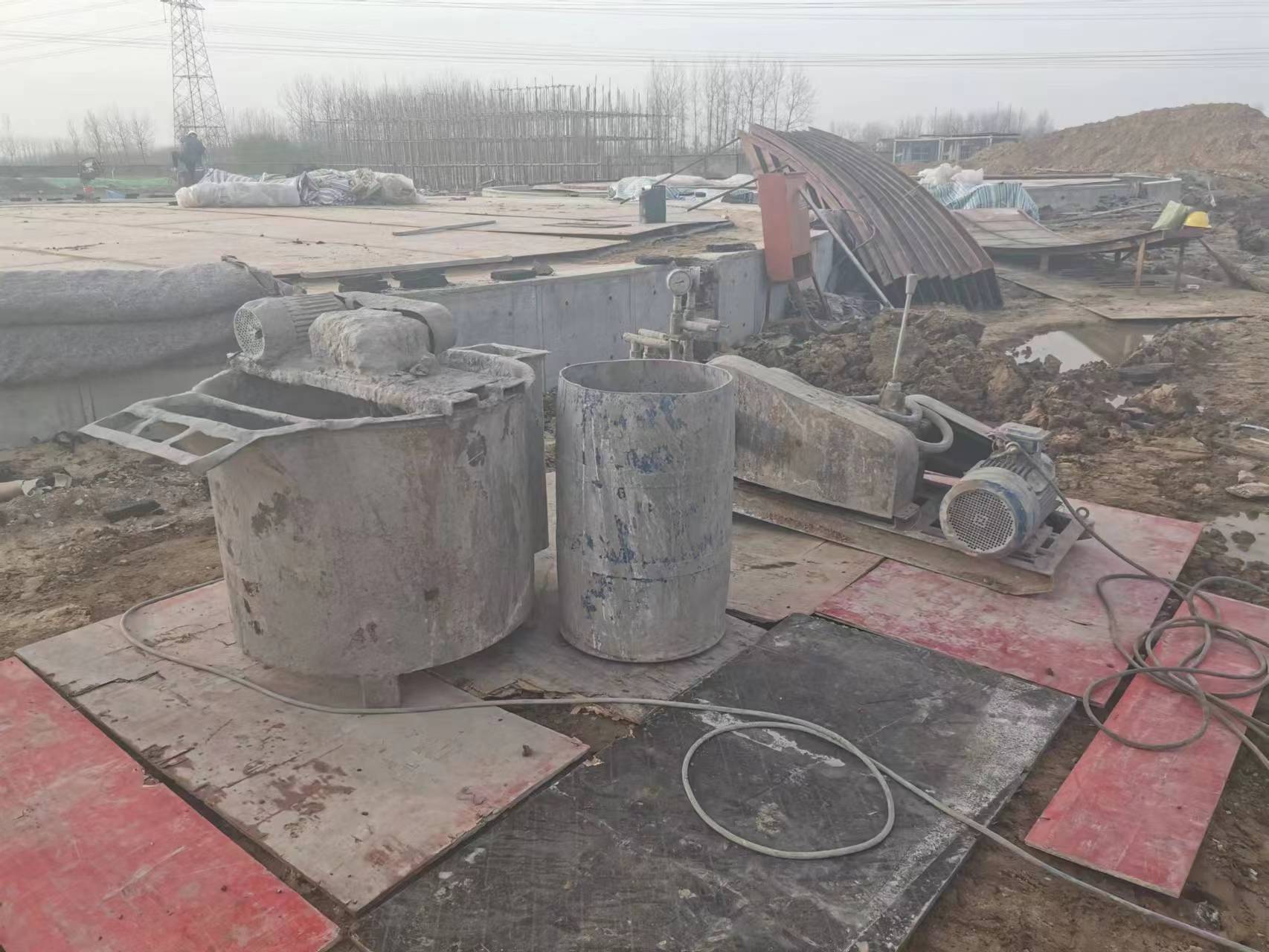 利辛设备基础注浆